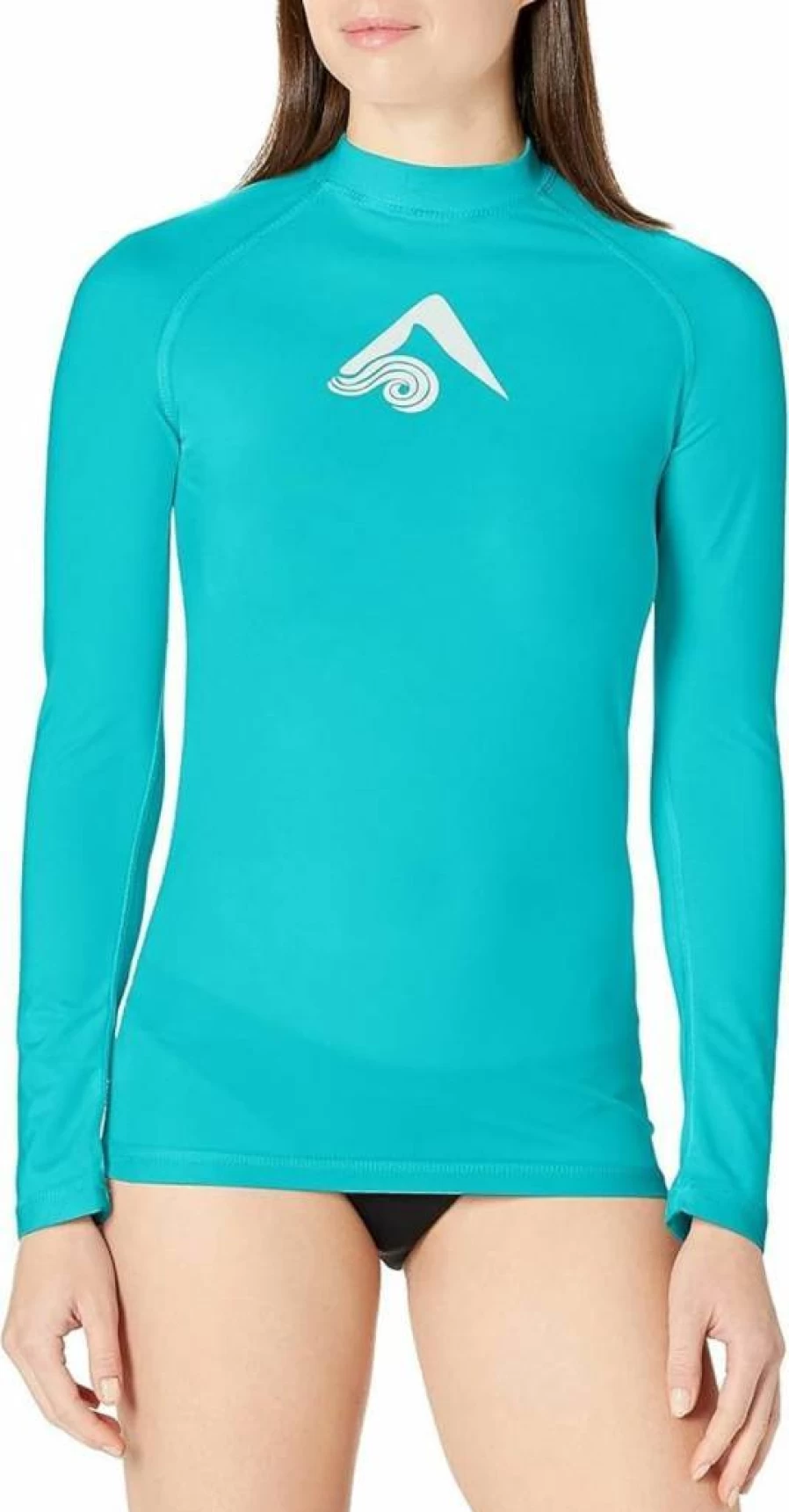 Kanu Surf Women's Keri UPF 50+ Long Sleeve Rash Guard - Sun Protective Swim Shirt for Surfing & Swimming