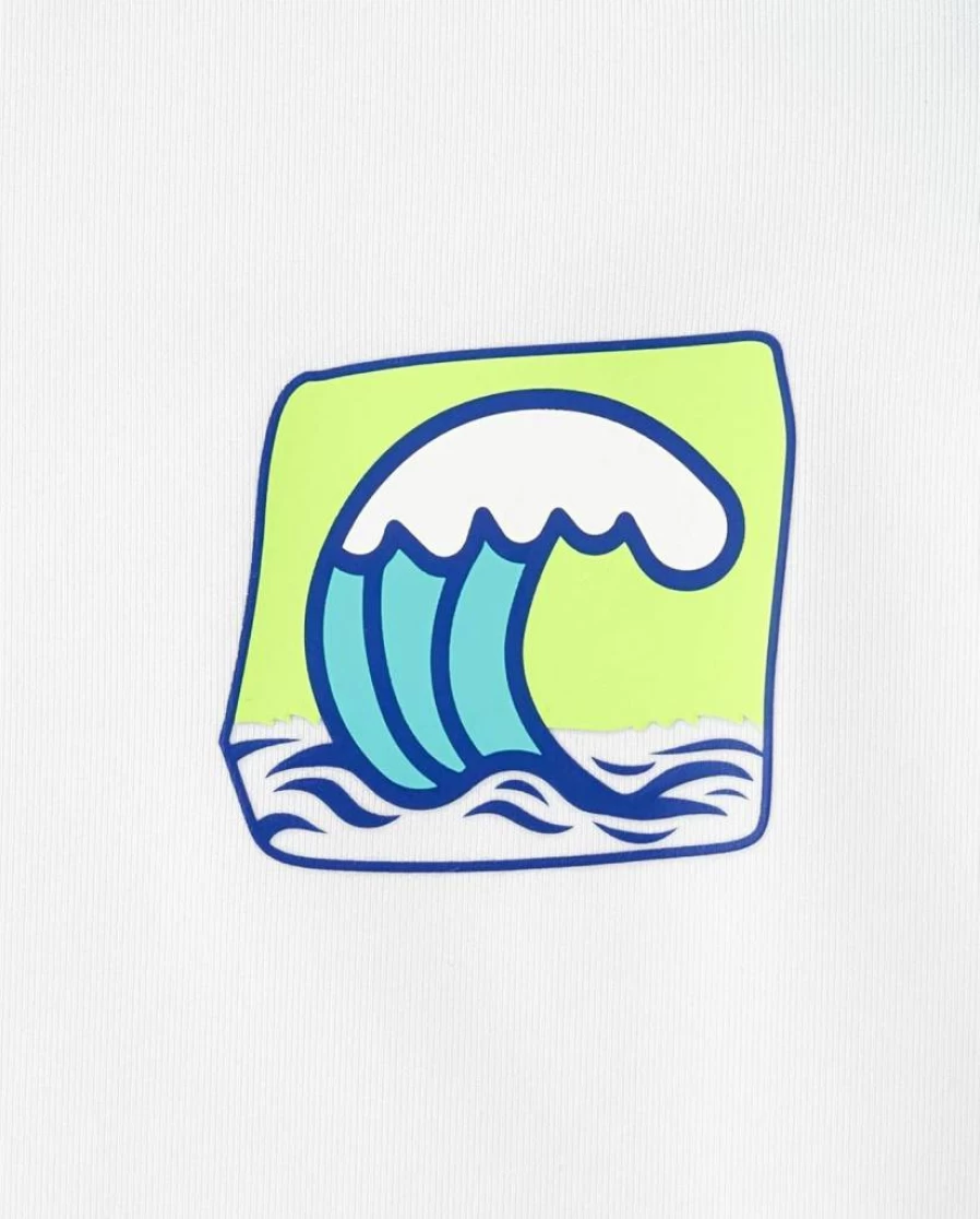 The Children's Place Boys' & Toddler 2-Piece Swim Set: Short Sleeve Rashguard + Swim Trunks