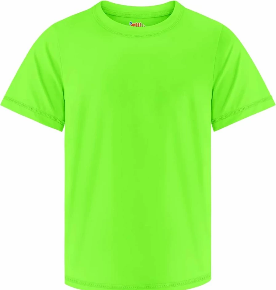 Guicizi UPF 50+ Boys & Girls Rash Guard Swim Shirt - Quick Dry Short Sleeve Sun Protection Tee for Kids Youth 2T-16Y, Beach Surf Fishing Water Shirt