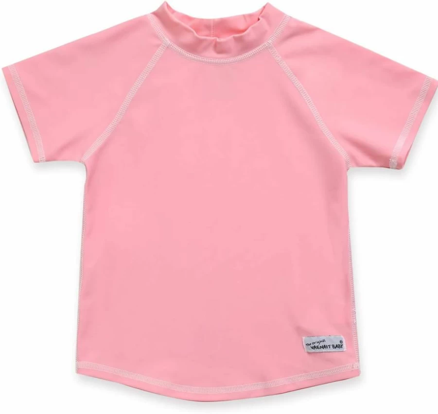 VAENAIT BABY UPF 50+ Rashguard Swim Shirt for Infants & Toddlers - Short/Long Sleeve Sun Protection Swimwear