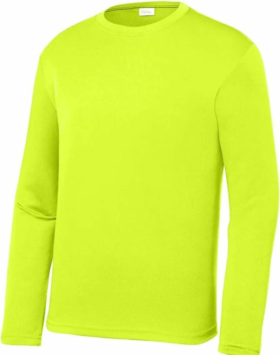 Opna Youth Long Sleeve Rash Guard - Moisture Wicking, UV Protection Athletic Shirt for Boys & Girls