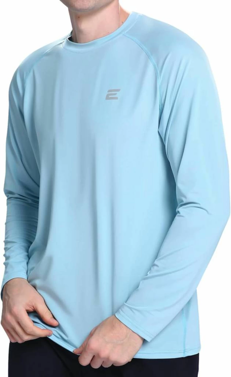 Endyart Men's UPF 50+ Sun Protection Shirt - Long Sleeve UV Rash Guard for Fishing & Swimming - Quick Dry SPF Shirt