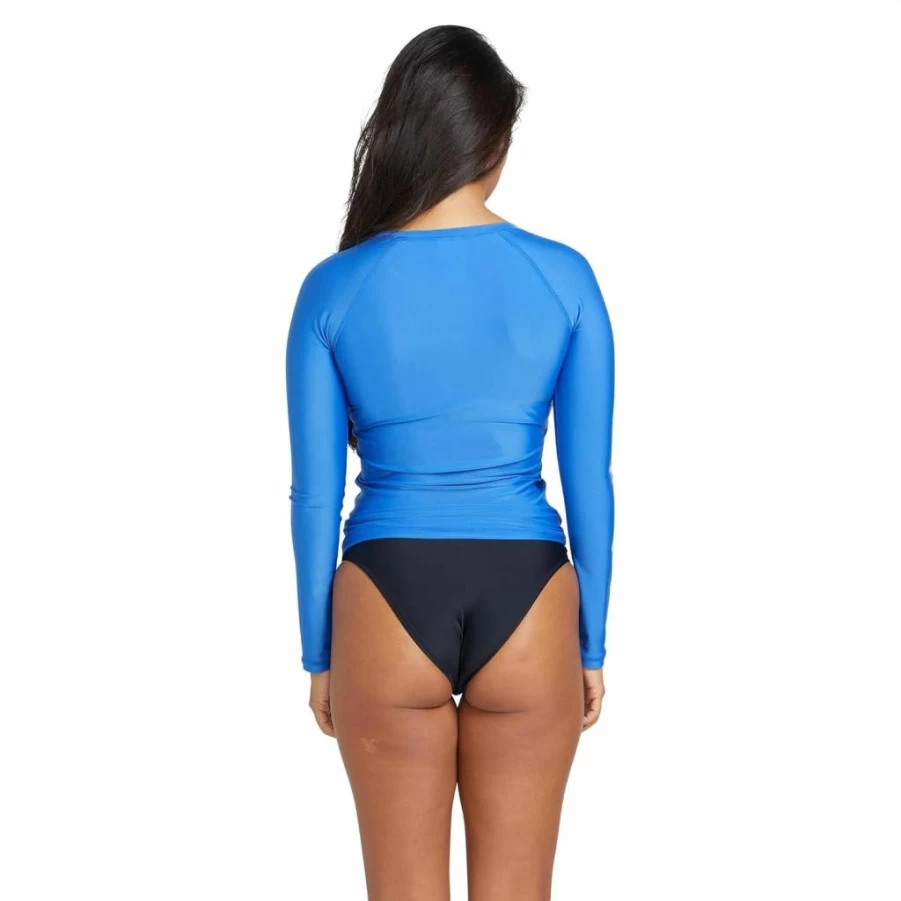 Volcom Women's Simply Core UPF 50+ Long Sleeve Rashguard for Sun Protection