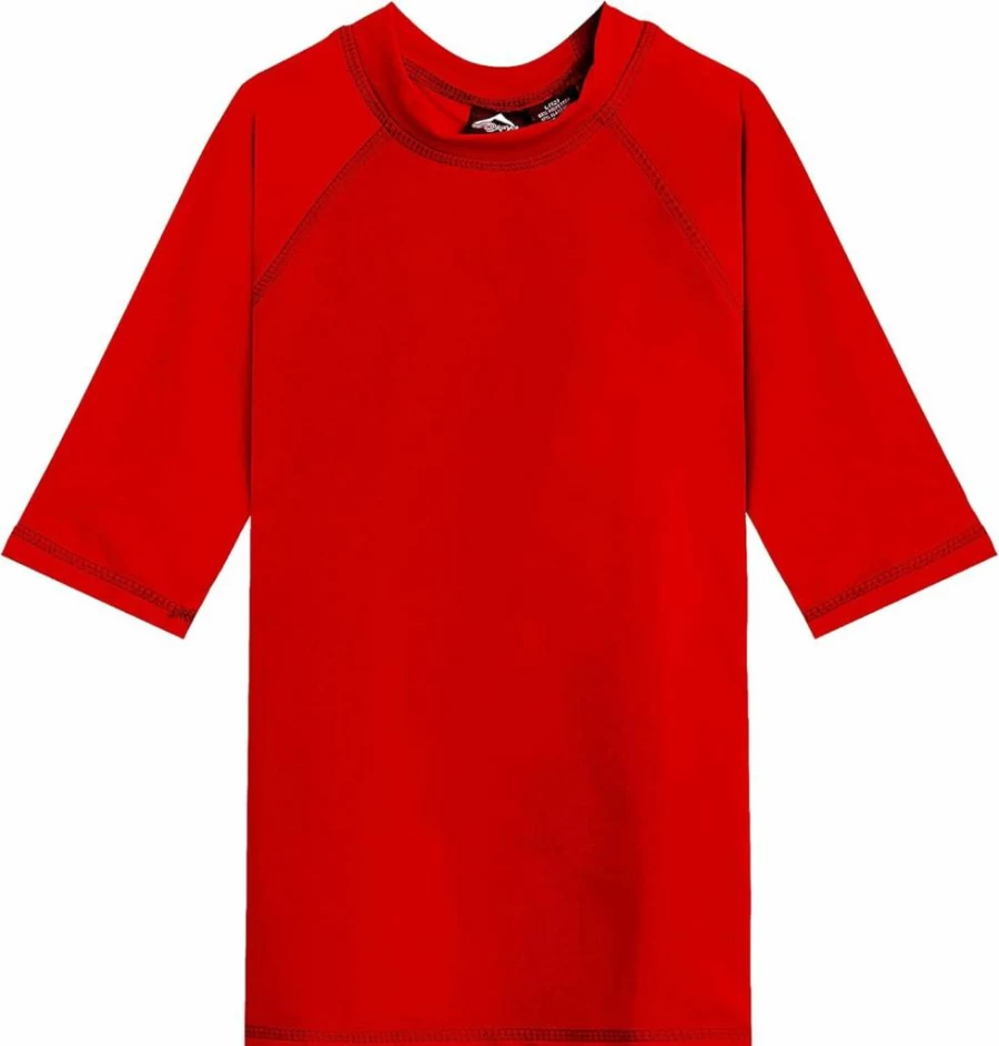 Kanu Surf Boys' UPF 50+ Sun Protective Rashguard - Fiji Long Sleeve Swim Shirt for Kids