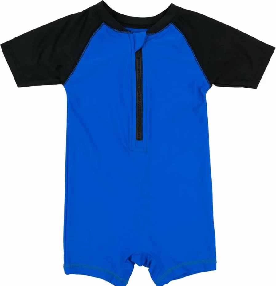 Leveret Baby Boys Girls UPF 50+ One-Piece Rashguard Swimwear for Infants 3-24 Months