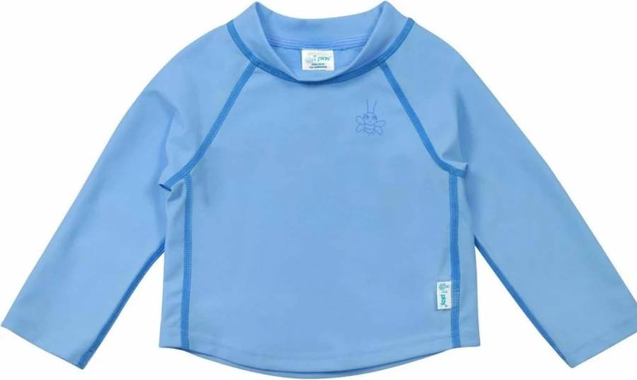 Green Sprouts UPF 50+ Baby Rashguard - Long Sleeve Sun Protection Swim Shirt for Toddlers, Boys & Girls