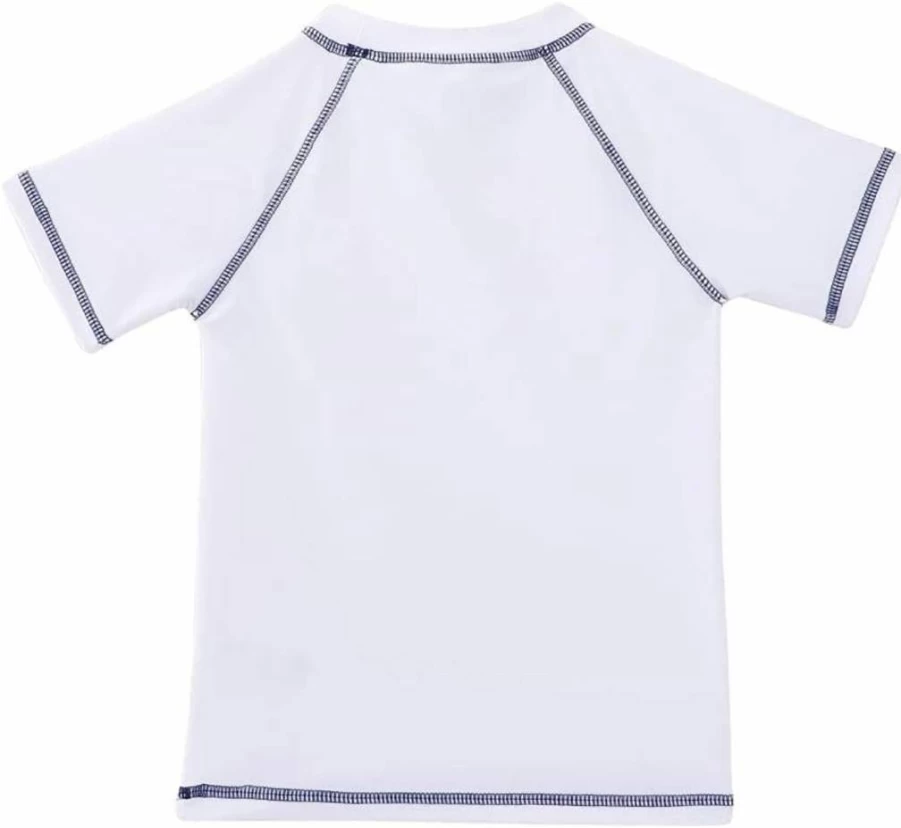 ESTAMICO Boys UPF 50+ Quick Dry Rash Guard Swim Shirt - Athletic Short Sleeve Swim Tee for Sun Protection
