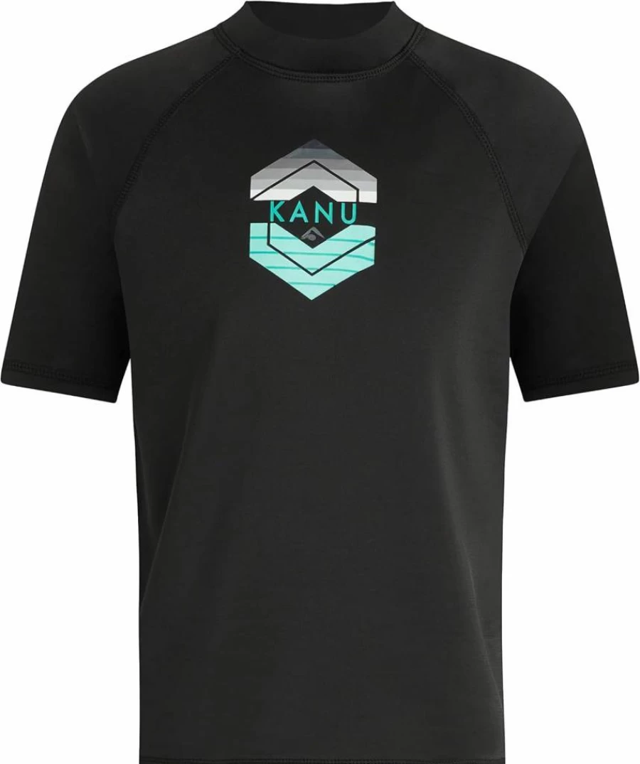 Kanu Surf Boys' UPF 50+ Sun Protection Rashguard Swim Shirt - Haywire Quick-Dry UV Shirt for Kids