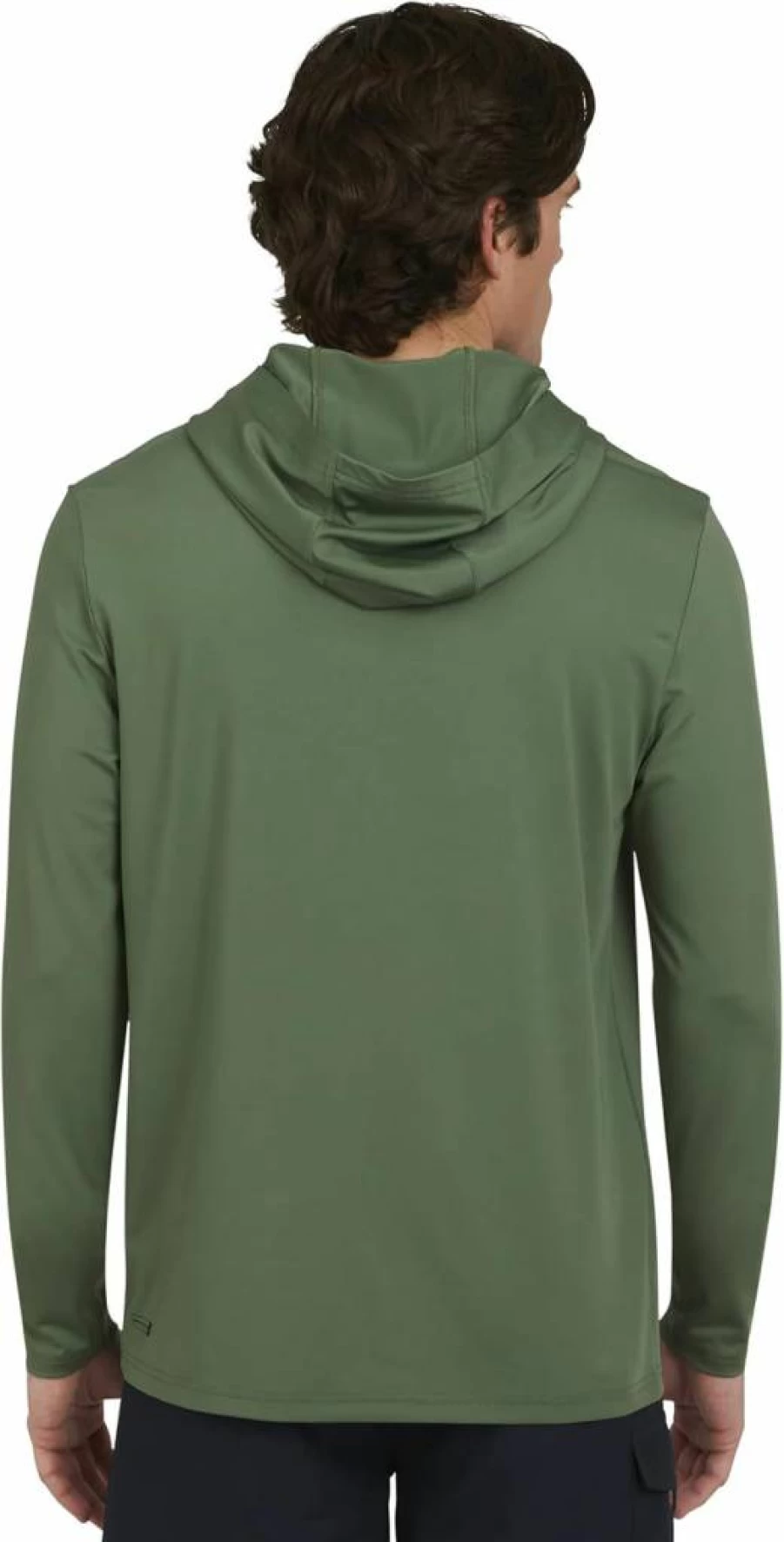 Quiksilver Men's UPF 50 Hooded Rash Guard Shirt for Swimming & Sun Protection (S-XXL)