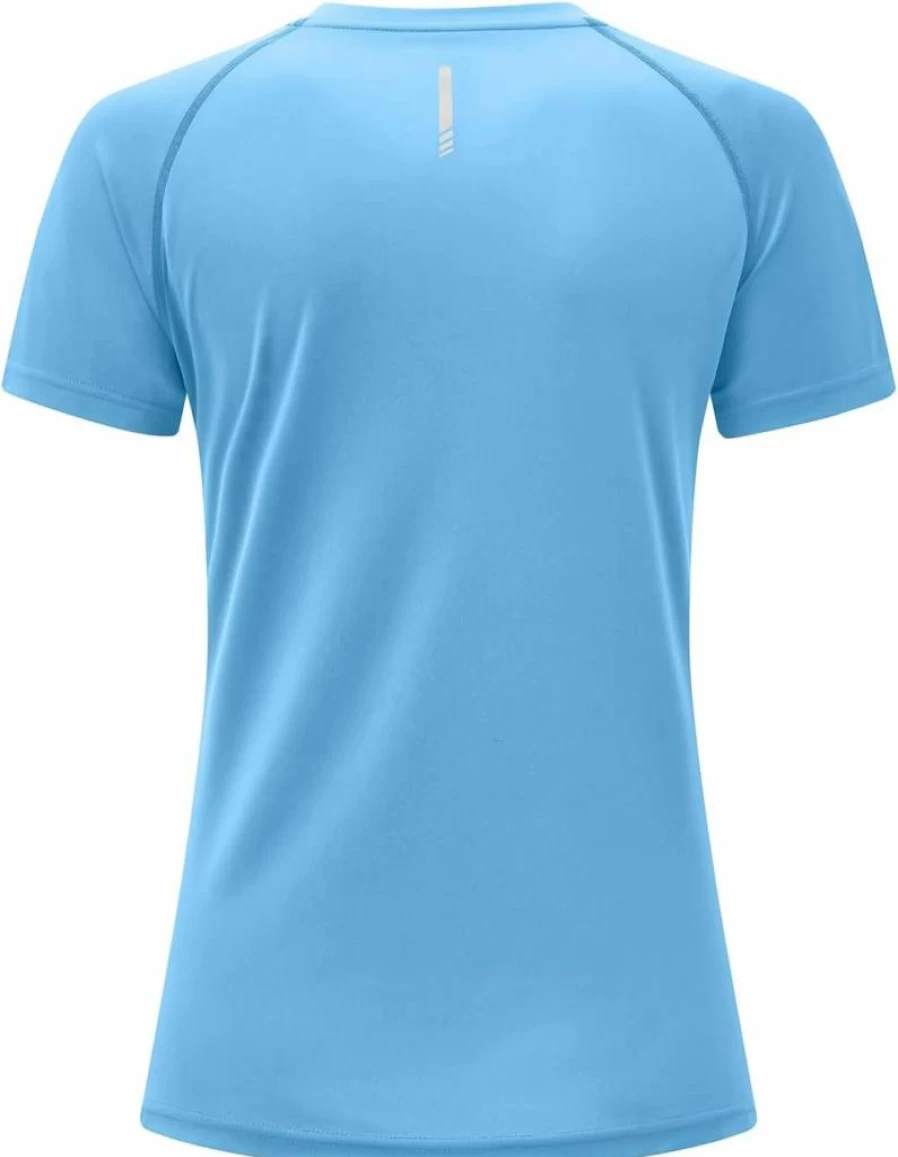 Gopune Women's UPF 50+ Sun Protection Short Sleeve Shirt Quick Dry Athletic Workout Top for Running & Outdoor Activities