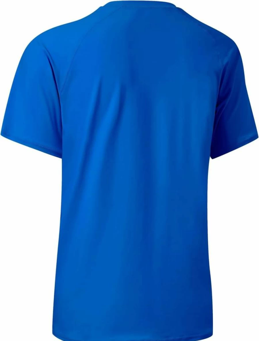 Willit Men's UPF 50+ Short Sleeve Rash Guard Swim Shirt - SPF Sun Protection, Quick Dry for Beach, Surf & Fishing