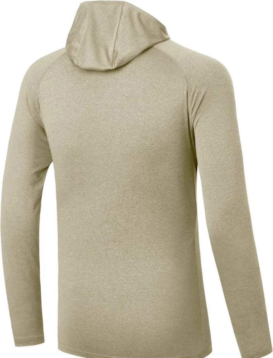 Willit Men's UPF 50+ Sun Protection Hoodie - Lightweight UV Shirt for Fishing, Hiking & Outdoor Activities