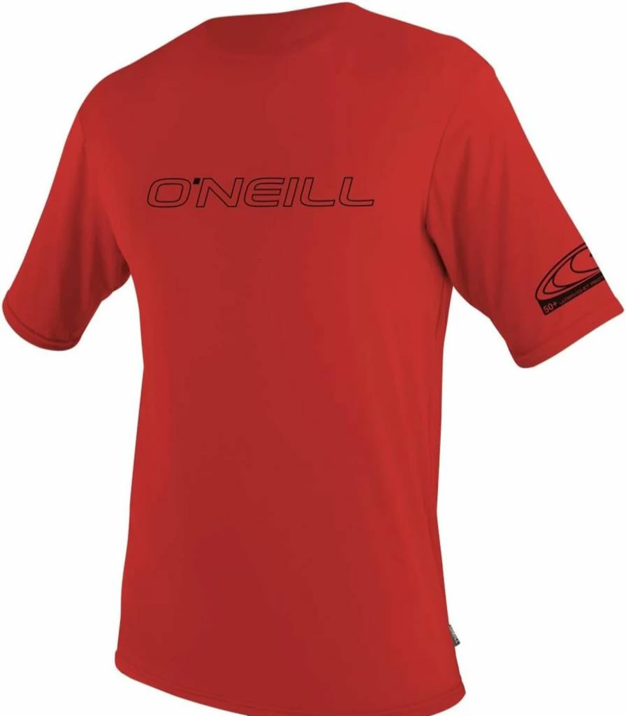 O'Neill Kids UPF 50+ Sun Protection Short Sleeve Shirt - Youth Basic Skins Swim Top