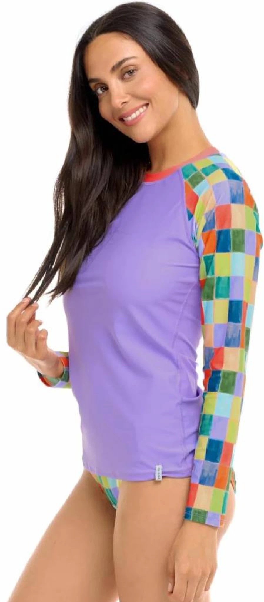 Body Glove Women's UPF 50 Long Sleeve Rashguard - Sleek Fit Sun Protection Swim Shirt