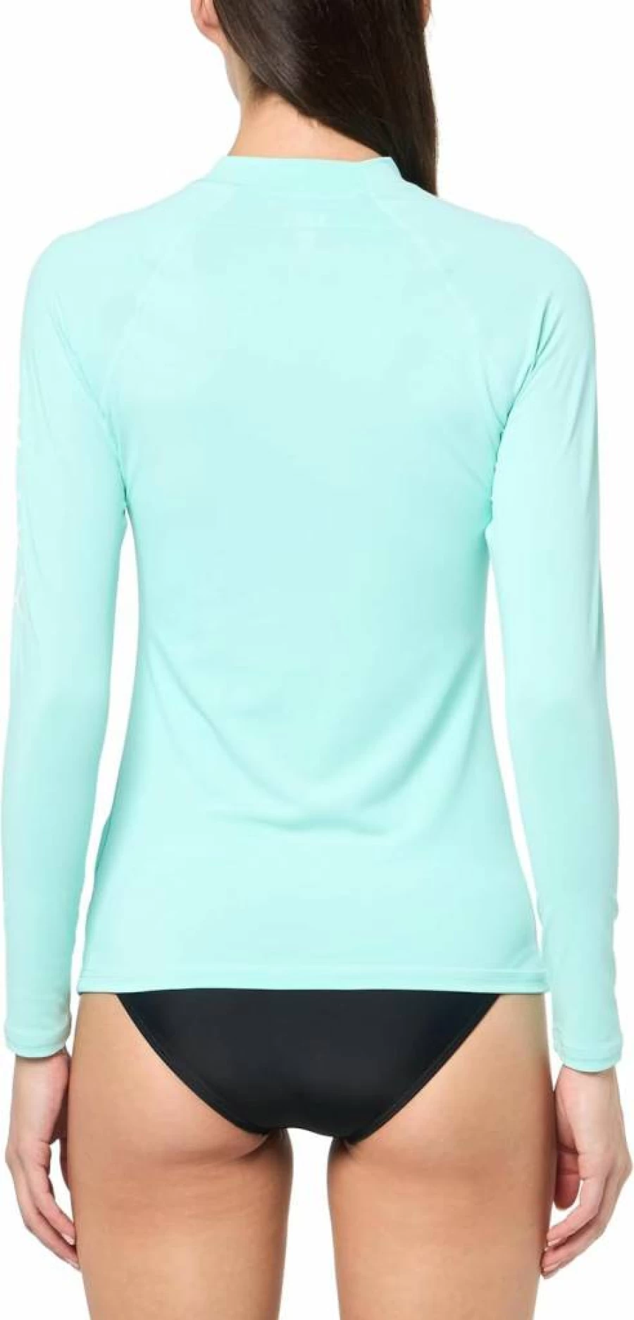 Roxy Women's UPF 50+ Quick-Dry Rashguard - Compression Surf Swim Shirt for Yoga, Hiking, Volleyball & Workout