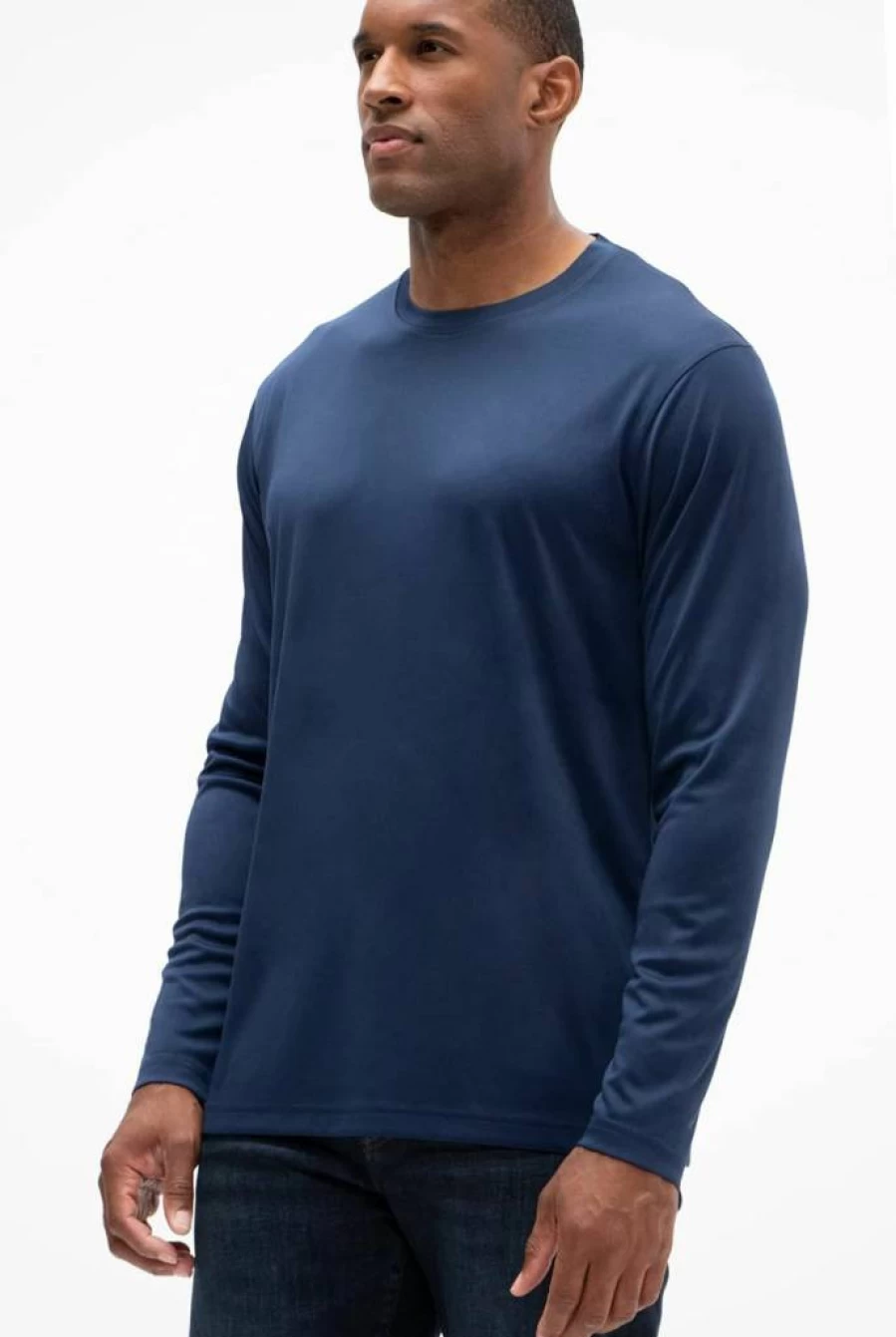 DEVOPS Men's Sun Protection Long Sleeve Rash Guard - 3 Pack Quick Dry Shirt for Fishing, Running, Cycling & Outdoor Activities
