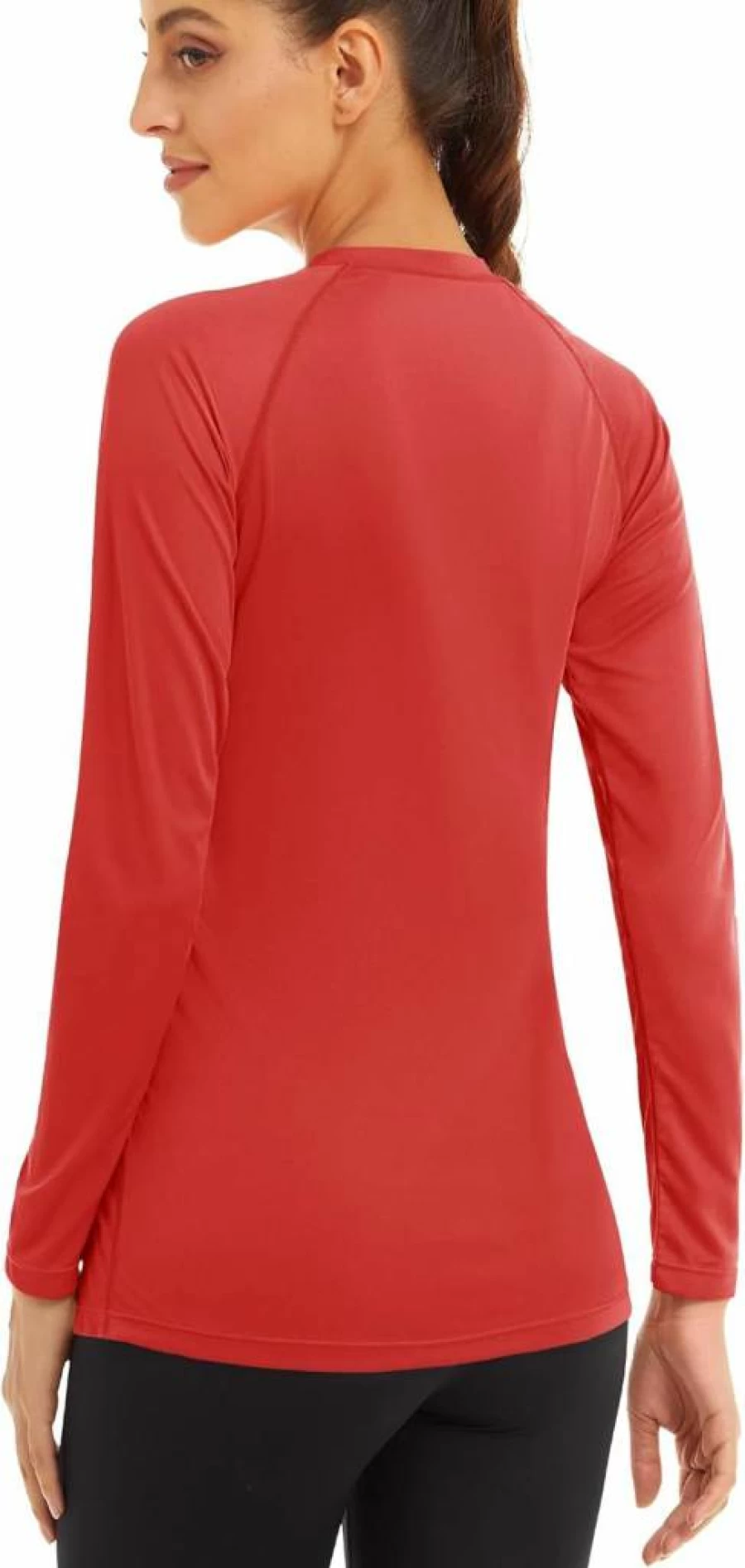 MAGCOMSEN Women's UPF 50+ Long Sleeve Sun Protection Shirt for Hiking, Fishing, Workout & Outdoor Activities Rash Guard