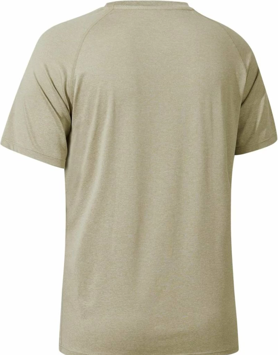 Willit Men's UPF 50+ Sun Protection Swim Shirt - Quick Dry Short Sleeve Rashguard for Swimming & Water Sports