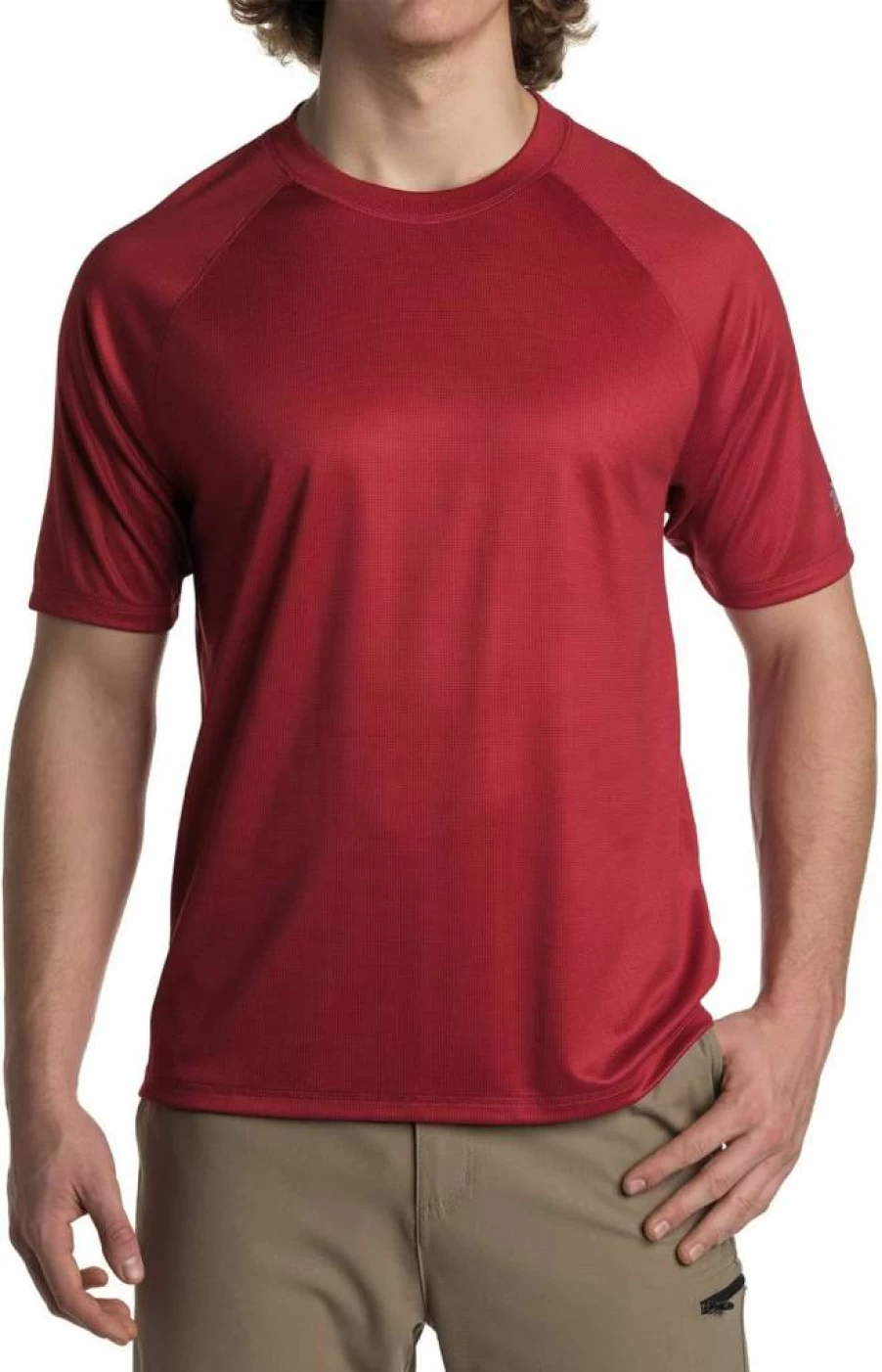 ZeroXposur Men's UPF 50+ Sun Shirt - Lightweight Quick-Dry Swim Shirt, Short-Sleeve Rash Guard for Swimming & Outdoor Activities