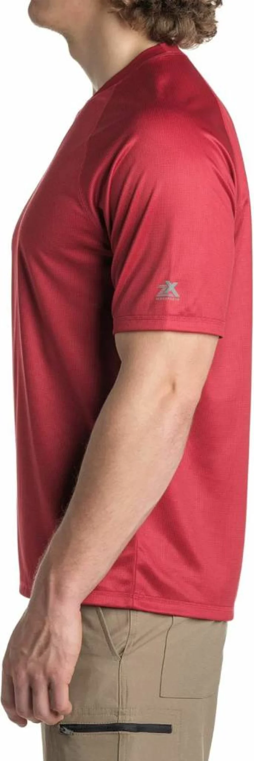 ZeroXposur Men's UPF 50+ Sun Shirt - Lightweight Quick-Dry Swim Shirt, Short-Sleeve Rash Guard for Swimming & Outdoor Activities