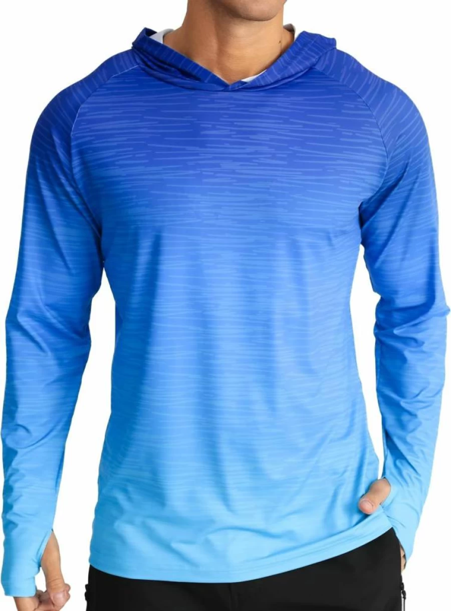 APTRO Men's UPF 50+ Sun Protection Hoodie - Long Sleeve UV Fishing Shirt & Rash Guard for Outdoor Activities