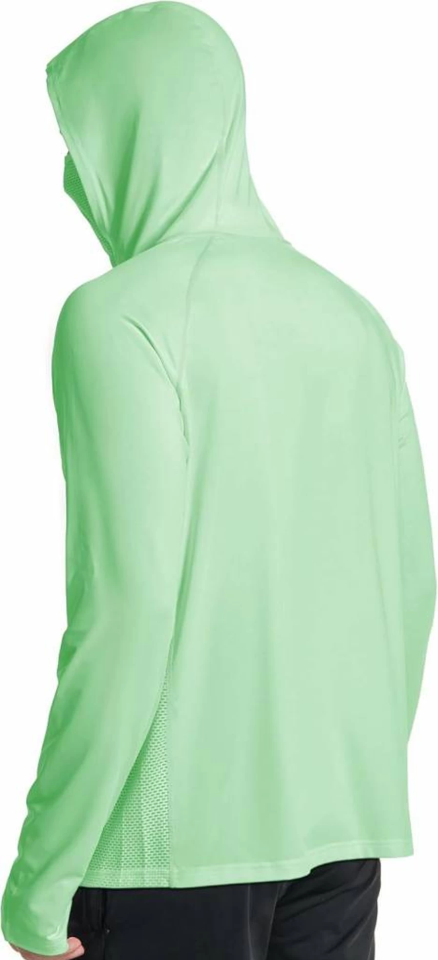 WINNERAIN Men's UPF 50+ Sun Protection Hoodie - Lightweight Long Sleeve Rash Guard for Fishing, Hiking & Outdoor Activities