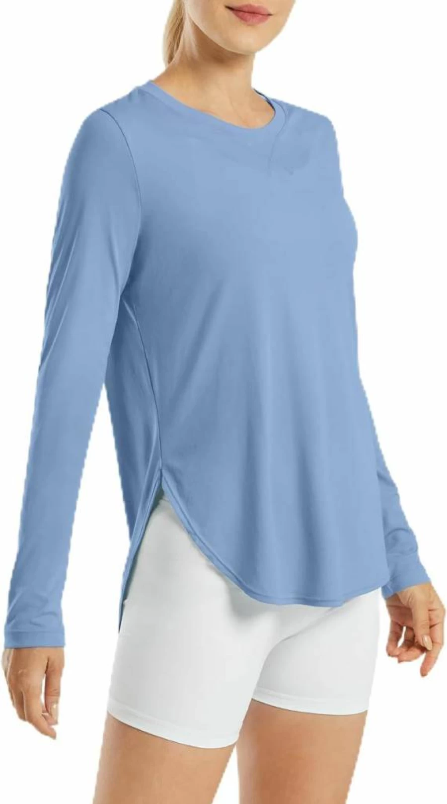 G4Free Women's UPF 50+ UV Protection Long Sleeve Sun Shirt - Quick Dry Lightweight Workout Top for Hiking, Gym & Outdoor Activities