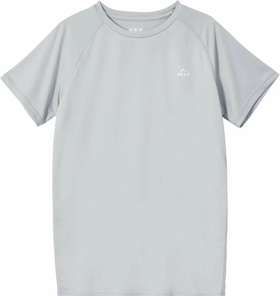 Willit Boys UPF 50+ Sun Protection Swim Shirt - Quick Dry Short Sleeve Rash Guard for Youth Swimming, Surfing & Fishing
