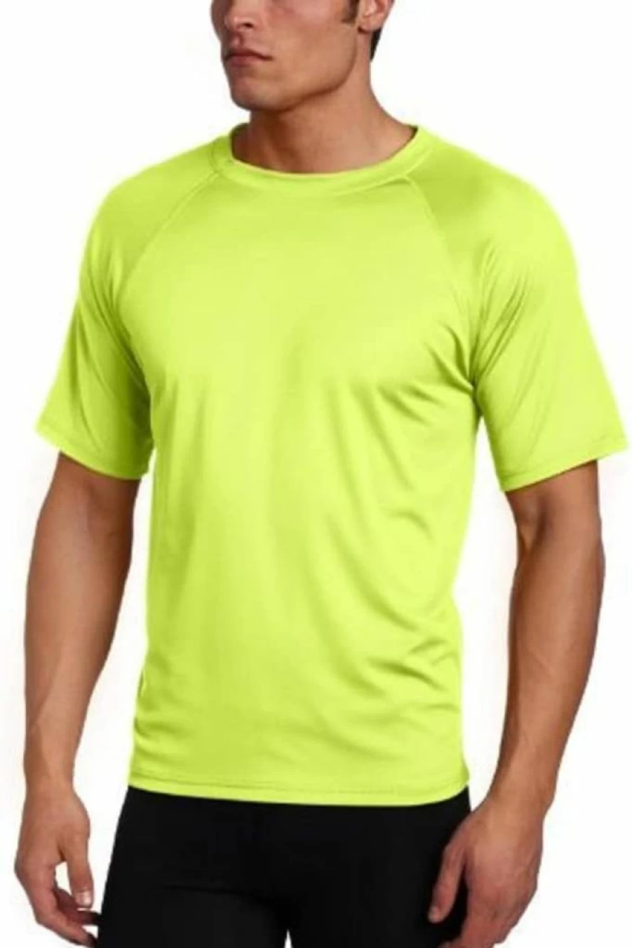 Kanu Surf Men's UPF 50 Sun Protection Rash Guard Swim Shirt Short Sleeve (Regular & Extended Sizes)
