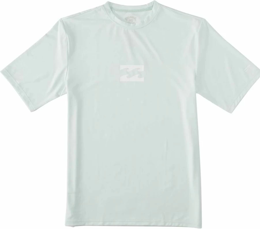 Billabong Men's Classic Loose Fit Short Sleeve Rashguard - UPF Sun Protection Surf Shirt