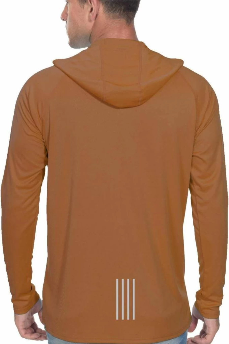 PIQIDIG Men's SPF 50+ Sun Protection Fishing Shirt - Long Sleeve UV Hoodie T-Shirt for Outdoor Activities