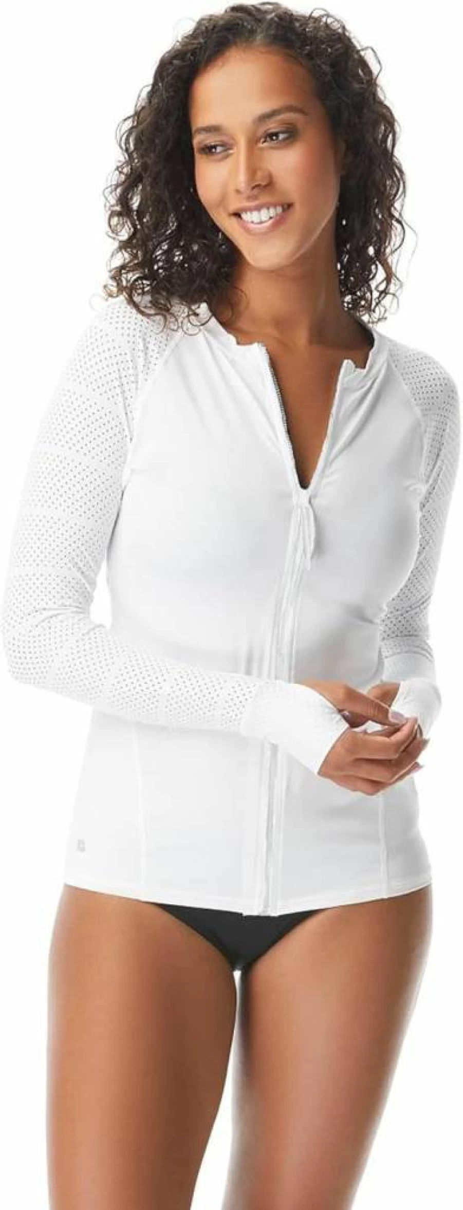 BEACH HOUSE Women's UPF 50+ Long Sleeve Rash Guard - Sun Protective Swim Shirt for Beach & Sports