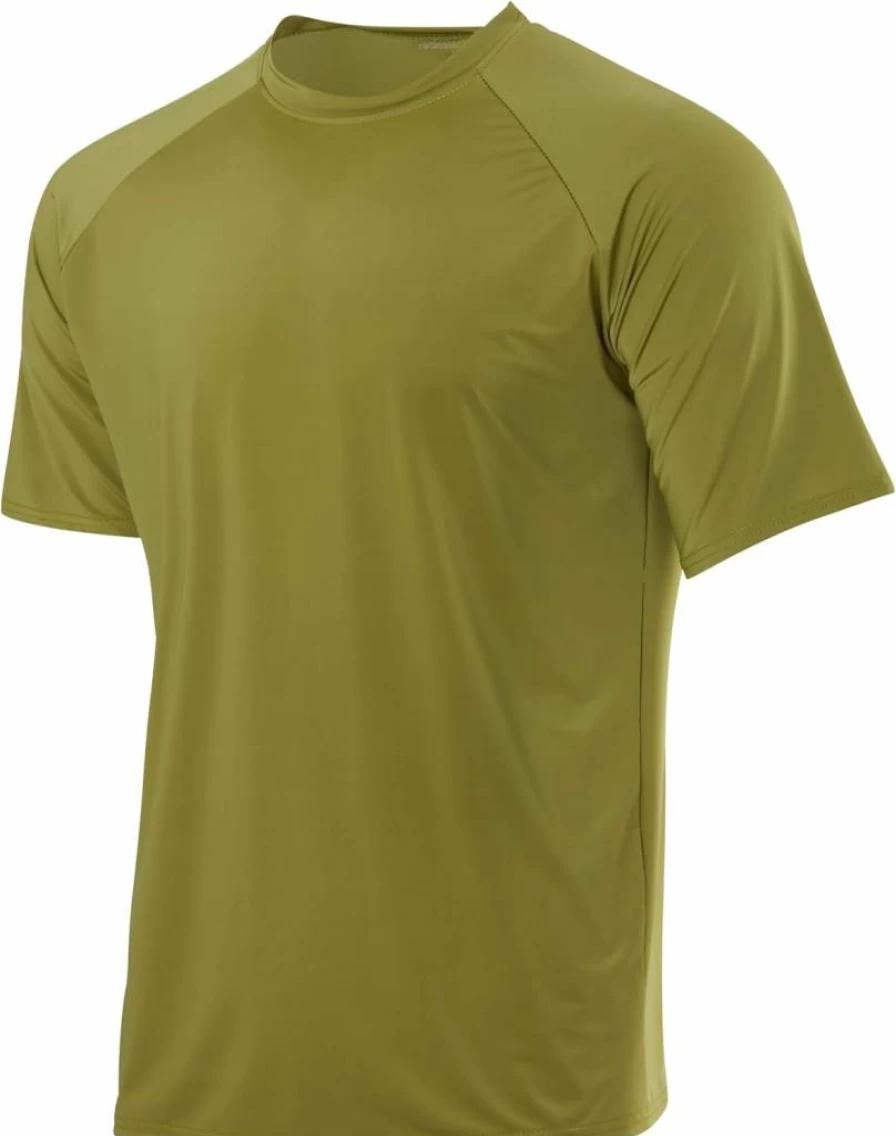 Real Essentials Boys 4 Pack Quick Dry UPF 50+ Rash Guard Shirts for Swimming, Surfing & Sun Protection