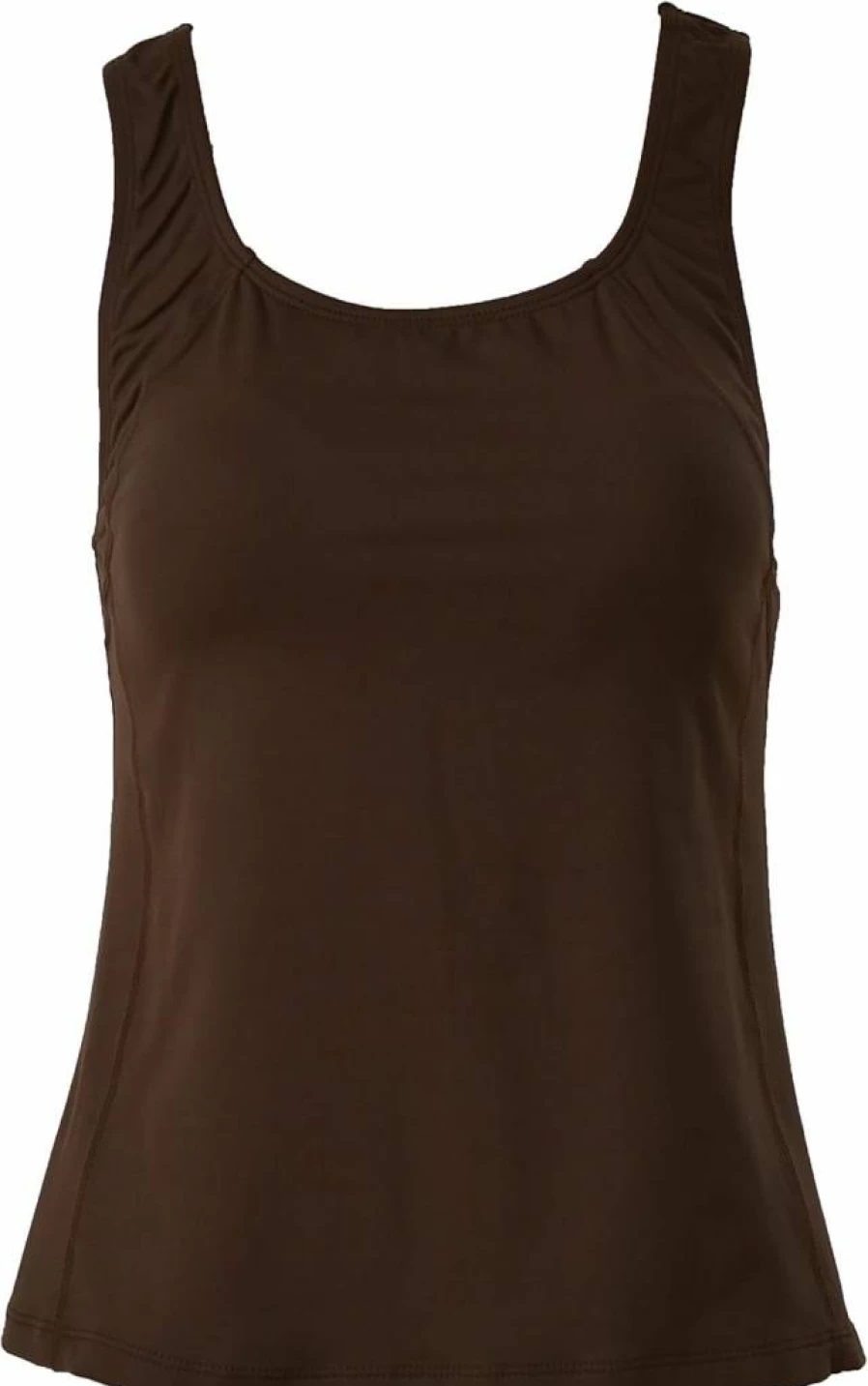 Private Island Hawaii Women's UPF 50+ Tankini Swimwear - Sleeveless Rash Guard Top & Swim Bra for Beach & Surf